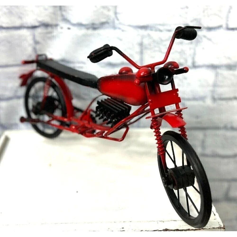 Red Black‎ Metal Motorcycle 17